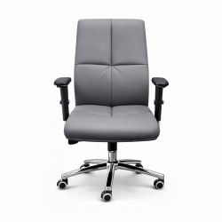 Electro Master Zimbabwe Grey High-Back Office Swivel Chair