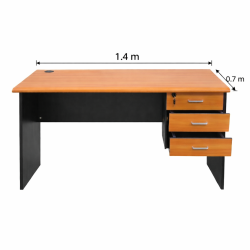 Electro Master Zimbabwe Three Door Office Desk (1.4 x 0.7m)
