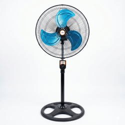 Electro Master Zimbabwe 18" Blue-Blade Pedestal Fan