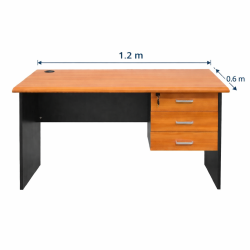 Electro Master Zimbabwe Three Door Office Desk (1.2 x 0.6m)