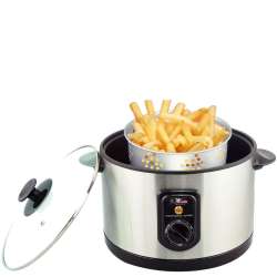 Electro Masters Round Deep Fryer 3 in 1