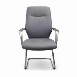 Electro Master Zimbabwe Executive Grey High-Back Visitor Chair