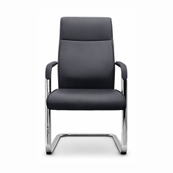 Electro Master Zimbabwe Black High-Back Visitor Chair